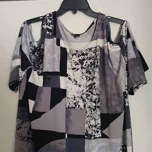 2 for $10 Woman's cold shoulder top